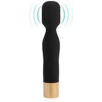 Fekete mini masszírozó pálca 10 funkciós vízálló 14,5 cm - 73657780 - 6