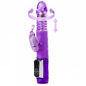 VÍZÁLLÓ ROTÁCIÓS - TOLÓS VIBRÁTOR LEPKÉVEL - LBB 037352