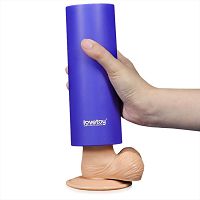 Kétoldalú kék maszturbátor férfiaknak púpokkal - 72809194 - 2