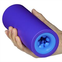 Kétoldalú kék maszturbátor férfiaknak púpokkal - 72809194 - 3