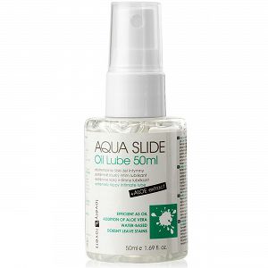 LL AQUA SLIDE OIL 50ML - INTIM OLAJ ALOÉ-VERÁVAL -SEH 07