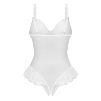 Obsessive Weddya fehér nyitott body menyasszonyi fehérnemű - 75893473 - 3