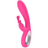 Vibrátor stimuláló nyuszival, 9 funkció, két motor – 78940454 - 3