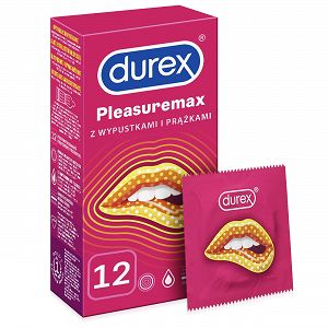 DUREX Pleasuremax óvszerek dudorokkal és bordázattal 12 db - 78306473