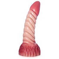 Szilikon dildó 22 cm szörny penis fantasy behatoló spirál - 79141428 - 2