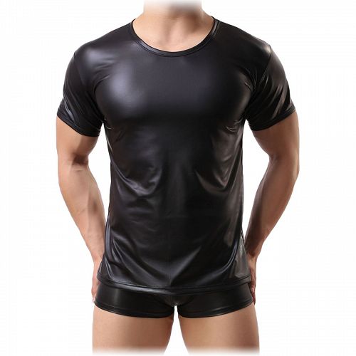 FÉRFI T-SHIRT LATEXBŐL SIMULÓ RÖVIDÚJJU  INGECSKE - 71791583