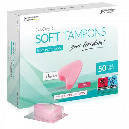 Szivacs tamponok szex közbeni használatra SOFT TAMPONS MINI 50 db -77262287