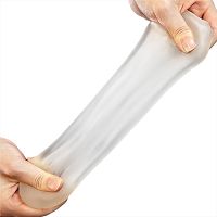 Rugalmas zselés maszturbátor hullámokkal férfiaknak 13 cm - 74709762 - 5