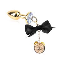 Anális dugó készlet + mellcsipeszek fekete szalagokkal - 77956562 - 4