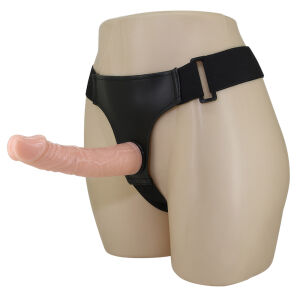 Strap-on öv realistikus pénisszel pegginghez 20 cm - 75528100