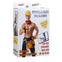 20 cm-es felfújható szerelembaba Vízvezeték-szerelő pénisze - 74303475 - 2