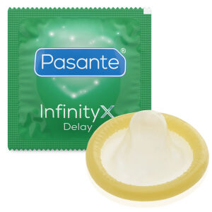 Pasante Delay Infinity "X" ejakulációt késleltető óvszer 1 db - 78075444