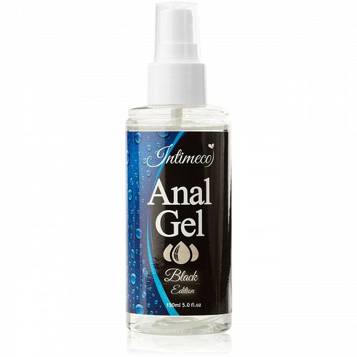 INTIMECO „ANAL GEL BLACK EDITION” 150ML – ERŐSEN HIDRATÁLÓ ANÁLIS GÉL – INT 1013