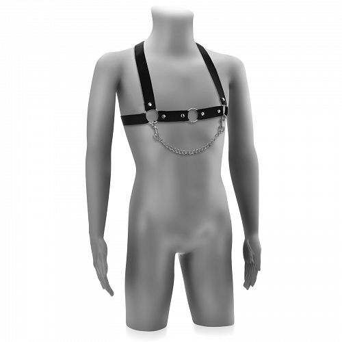 HARNESS FÉRFI HÁM MELLKASRA BDSM HEVEDEREK - 78590379