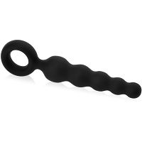 ANÁLIS SZILIKON SZONDA GOLYÓS ANAL PLUG HUROKKAL - 76130555 - 2