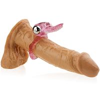 VIBRÁCIÓS EREKCIÓS PÉNISZGYŰRŰ, CSIKLÓ STIMULÁTORRAL - LBB 014081 - 3