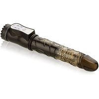 ROTÁCIÓS, PENETRÁCIÓS BOT, FEKETE VIBRÁTOR, MASSZÍROZÓ GOLYÓKKAL – FFL RV01067 - 2