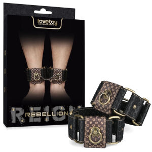 Rebellion műbőr BDSM bokabilincsek pároknak Rebellion - 72411577