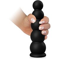 GOLYÓS ANÁLIS DILDÓ VASTAG ANAL PLUG DUGÓ TAPADÓ KORONGGAL - 74709999 - 2