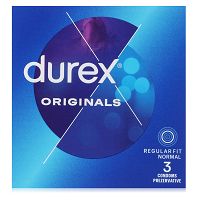 Durex Originals klasszikus latex óvszerek 3 darab - 72848307 - 3