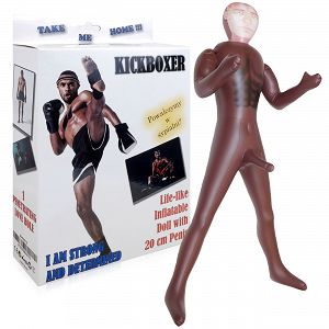 Felfújható szerelembaba Kick-boxer pénisz 20 cm - 79963850