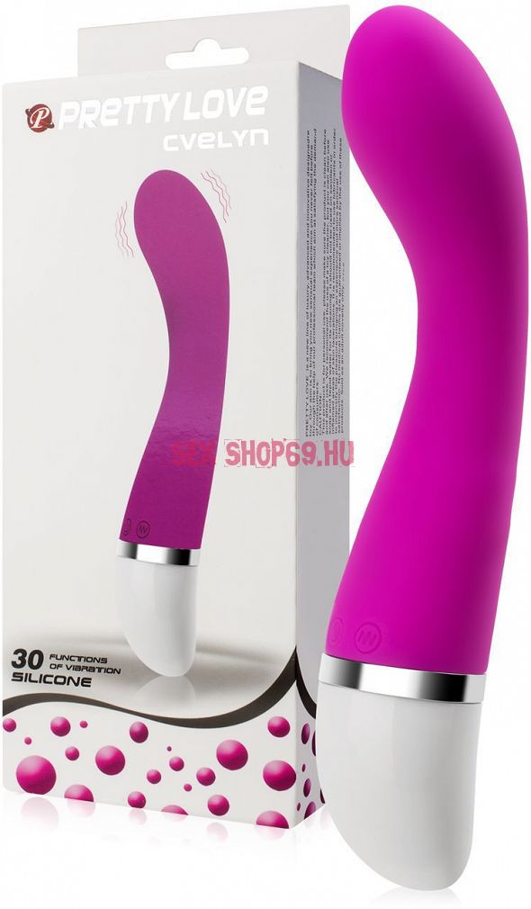 PRETTY LOVE – KARCSÚ, SZILIKONOS VIBRÁTOR – 30 VIBRÁCIÓ FAJTA - 81484086