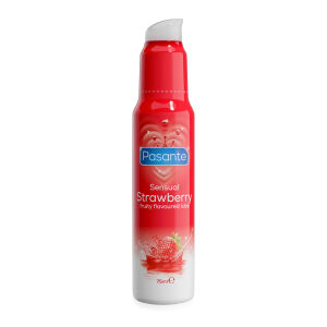 Pasante Strawberry eper aromájú síkosító 75 ml - 73624647