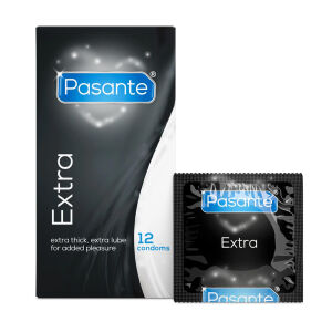 Pasante Extra erős óvszerek extra síkosítóval 12 db - 74836612
