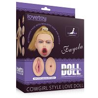 Realisztikus szexbaba 98 cm 3 nyílás bőrszín – 71596473 - 4