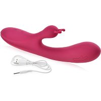 ERŐS VIBRÁTOR KÉT MOTORRAL + 10 FUNKCIO, HAJLÉKONY TENGELY, LAPOCSKA A CSIKLHOZ - 79994071 - 3