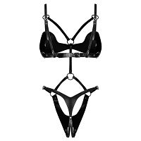 Obsessive Nyitott Bőrszexi Testápoló BDSM - 77341813 - 5