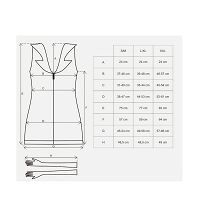 Obsessive szexi nővér jelmez + sztetoszkóp Emergency - 79477846 - 5