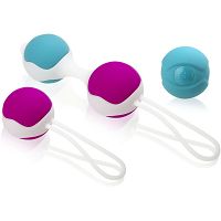 PRETTY LOVE „ORGASMIC BALL” NÉGY SZILIKON GÉSAGOLYÓ - LBB 014265 - 2