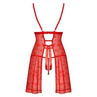 Obsessive Claussica babydoll karácsonyi erotikus fehérnemű - 78896848 - 5