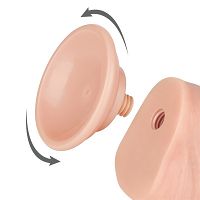 20,8 cm-es szuperrealisztikus pénisz, mozgó bőrrel - 77444510 - 4