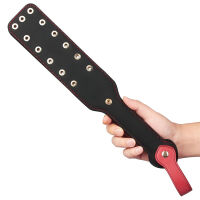 Rebellion dupla bőr BDSM paskoló díszes szegecsekkel 38 cm - 75976761 - 9
