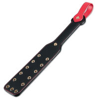 Rebellion dupla bőr BDSM paskoló díszes szegecsekkel 38 cm - 75976761 - 8