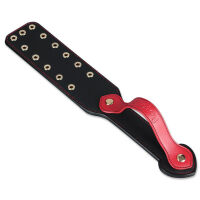 Rebellion dupla bőr BDSM paskoló díszes szegecsekkel 38 cm - 75976761 - 7
