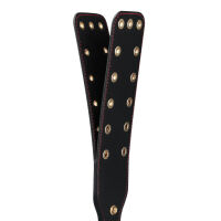 Rebellion dupla bőr BDSM paskoló díszes szegecsekkel 38 cm - 75976761 - 6