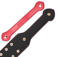 Rebellion dupla bőr BDSM paskoló díszes szegecsekkel 38 cm - 75976761 - 3