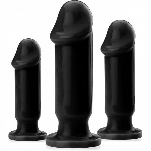 3 ANÁLIS DILDÓ DÚGÓ KÉSZLET ANUSZA, KÜLÖMBÖZŐ NAGYSÁGU PLUGOK – 74073790