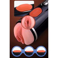 SZOPÓ VIBRÁLÓ MASZTURBÁTOR LEVEGŐ SŰRITÉSI FUNKCI – 10 SZOPÓ ÉS VIBRÁLÓ PROGRAM - 72174641 - 6