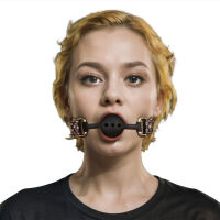 Rebellion elegáns szilikon szájpecek lyukakkal BDSM játék pároknak - 78891442 - 4