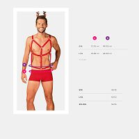 Obsessive Férfi Fehérnemű Szett Mr Reindy - 79417254 - 8