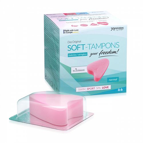 Puha szivacstampon szex közbeni használatra – SOFT TAMPONS, 3 db - 72014322