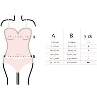 Csábító Fehérnemű Szett - Dkaren Blanka (Tanga + Mini Szoknya + Melltartó) - 79961752 - 3