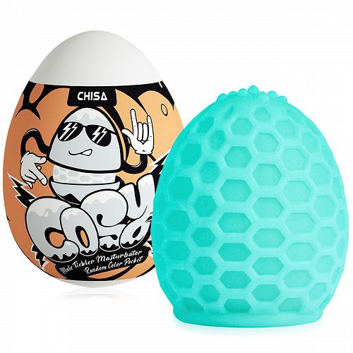 Kék zselés maszturbációs tojás síkosítóval férfiaknak - 78142419