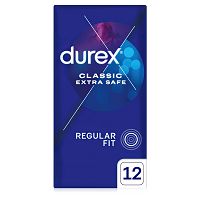 Durex Classic Extra Safe vastagabb, megerősített óvszerek 12 db - 78404279 - 2